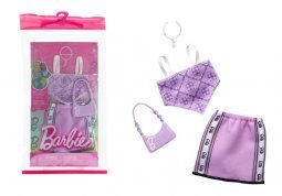 Barbie Ruhaszett - Lila Ruha Szett Táskával