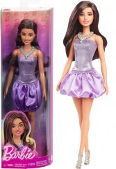 Barbie Fashionista Barátnők Stílusos Divatbaba - Fényes Liha Ruhában