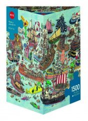 Heye Puzzle 1500 db - Regatta, Adolfsson