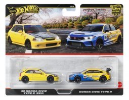 Hot Wheels Deluxe Kisautó 2-es Csomag - Honda