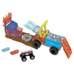 Hot Wheels Monster Trucks Live Aréna - Színváltós 5 Alarm