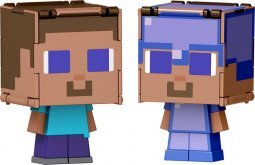 Minecraft Flippin Figs Átalakítható Figura - Steve