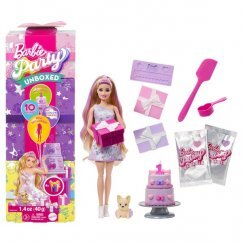 Barbie Party Reveal Meglepetés Szett - Francia Bulldog