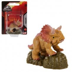 Jurassic World mini figurák - Triceratops