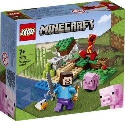LEGO Minecraft 21177 A Creeper™ rajtaütés