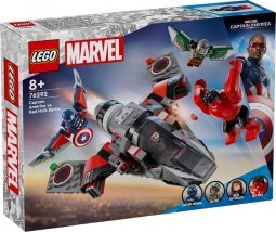 LEGO Super Heroes 76292 Amerika Kapitány Vs. Vörös Hulk Csata