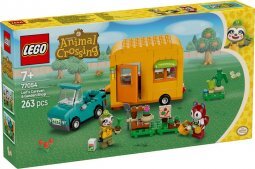 LEGO Animal Crossing 77054 Leif Karavánja És Kertészeti Boltja