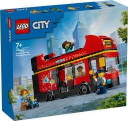 LEGO City 60407 Piros emeletes turistabusz