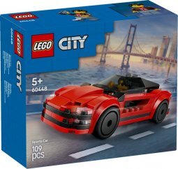 LEGO City 60448 Piros sportautó