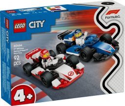LEGO City 60464 F1®-es Williams Racing és Haas F1® versenyautó