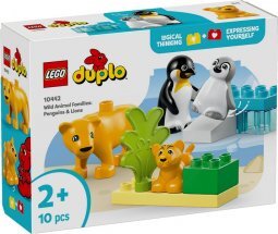 LEGO DUPLO 10442 Állatcsaládok a vadvilágban: Pingvinek és oroszlánok