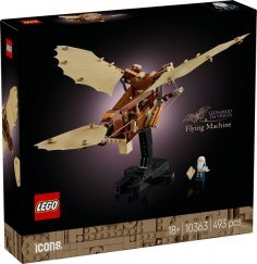 LEGO Icons 10363 Leonardo da Vinci repülő szerkezete