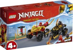 LEGO Ninjago 71789 Kai és Ras autós és motoros csatája