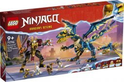 LEGO Ninjago 71796 Elemi sárkányok vs. A császárnő robotja
