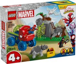LEGO Spidey 11199 Pókcsapat: Mentőakció A Dinómarkolóval