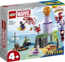 LEGO Super Heroes 10790 Pókcsapat a Zöld Manó világítótornyánál