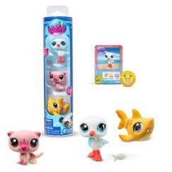 Littlest Pet Shop 3-as Henger Mix - Sirály, Vidra, Cápa