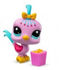 Littlest Pet Shop Figura 1 db - Fürj (3. széria)
