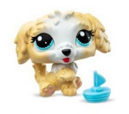Littlest Pet Shop Figura 1 db - Labrador (3. széria)