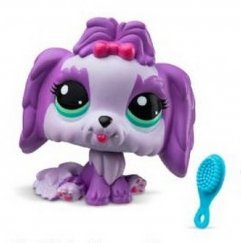 Littlest Pet Shop Figura 1 db - Lhasa apso (3. széria)
