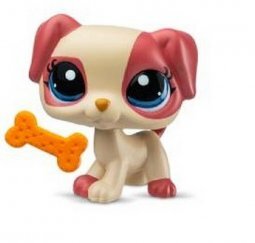 Littlest Pet Shop Figura 1 db - Puppy (3. széria)