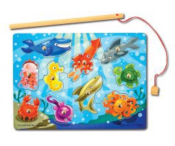 Melissa & Doug Fa Mágneses Horgászat