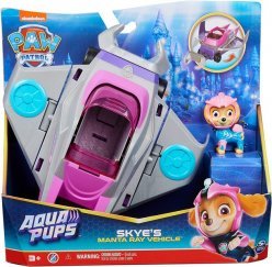 Mancs őrjárat Aqua Pups Skye járművel