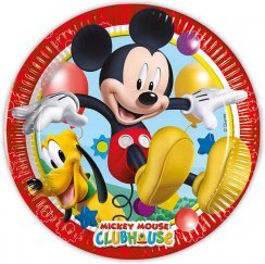 Mickey Egér Playful Mickey Parti Tányér 23 cm, 8 db-os