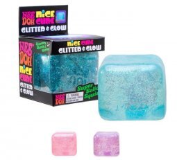 NeeDoh Nice Cube Glitter & Glow