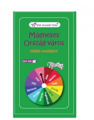 Purple Cow Ország-város mágneses társasjáték