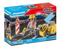 Playmobil 71185 Útépítő betonvágóval