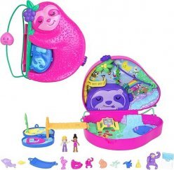 Polly Pocket 2 az 1-ben lajhár család