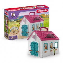 Schleich 42703 Horse Club Nyitott istálló