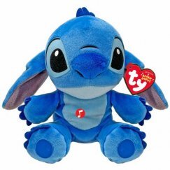 TY Beanie Babies Stitch Hanggal Plüss 15 cm