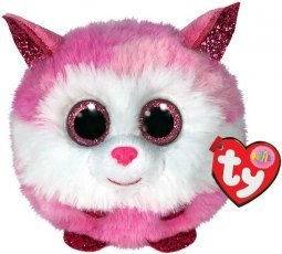 TY Puffies Plüss Gombóc Princess Rózsaszín Husky