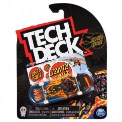 Tech Deck 1 db, 96 mm-es ujj gördeszka - Santa Cruz Párduc
