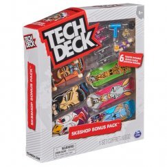 Tech Deck 6 db-os szett Bonus Pack - Finesse