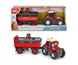 Abc Állatszállító Traktor Utánfutóval 31 cm