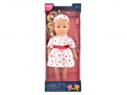 Baba Charlotte Baba Puha Testű, Fésülhető 36Cm