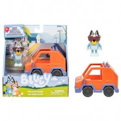 Bluey Autó Bluey Figurával
