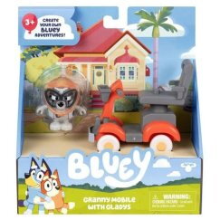 Bluey Autó Nagymami Figurával