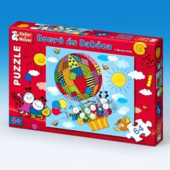 Bogyó és Babóca Puzzle Léghajó