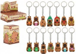 Capybara Meglepetés Kulcstartó