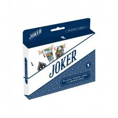 Cartamundi Joker Dupla 100% Plasztik Póker K