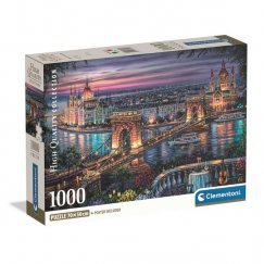 Clementoni Puzzle 1000 db HQC Lights Of The Danube 2026 (kompakt doboz)
