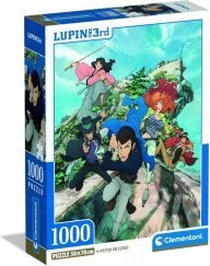 Clementoni Puzzle 1000 db Lupin Iii 3 (kompakt boboz)