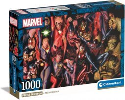 Clementoni Puzzle 1000 db Marvel (kompakt boboz)