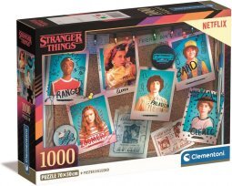 Clementoni Puzzle 1000 db Stranger Things (kompakt boboz)