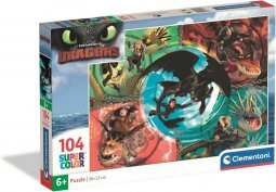 Clementoni Puzzle 104 db Dragon Trainer 2025