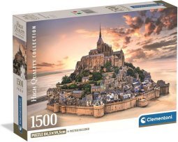 Clementoni Puzzle 1500 db HQC The Mont Saint-Michel Risin